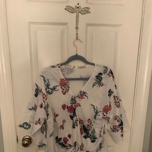 KIMONO SLEEVE TOP